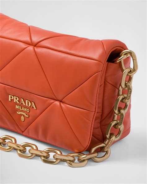 prada system nappa patchwork shoulder bag|Prada System Nappa Patchwork Shoulder Bag.